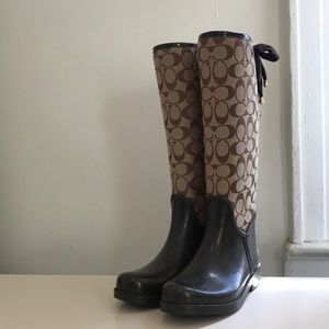 Coach Tristee rain boots